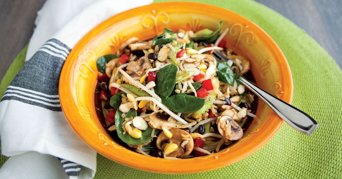 Cool Rice and Beans Salad alive magazine