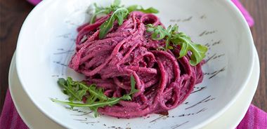 Beet Pesto Pasta