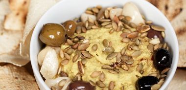 Pumpkin Chickpea Hummus