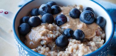 Spelt Blueberry Porridge