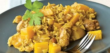 Moroccan Chicken and Rice