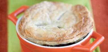 Mushroom and Barley Pot Pie