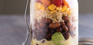 Tex-Mex Quinoa Salad Jars