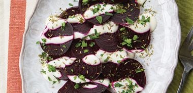 Roasted Beet, Cumin, and Yogurt Salad