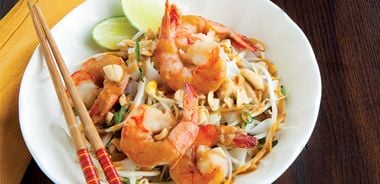 Thai Curry Shrimp Noodles