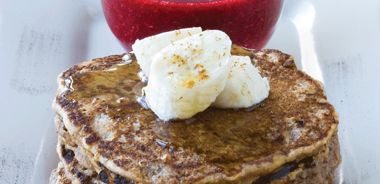 Banana Spelt Pancakes