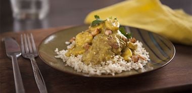 Curried Chicken with Bananas