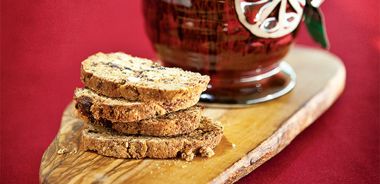 Licorice and Fig Biscotti