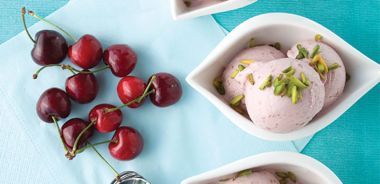 Cherry Frozen Yoghurt