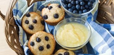 Blueberry Almond Tea Cakes