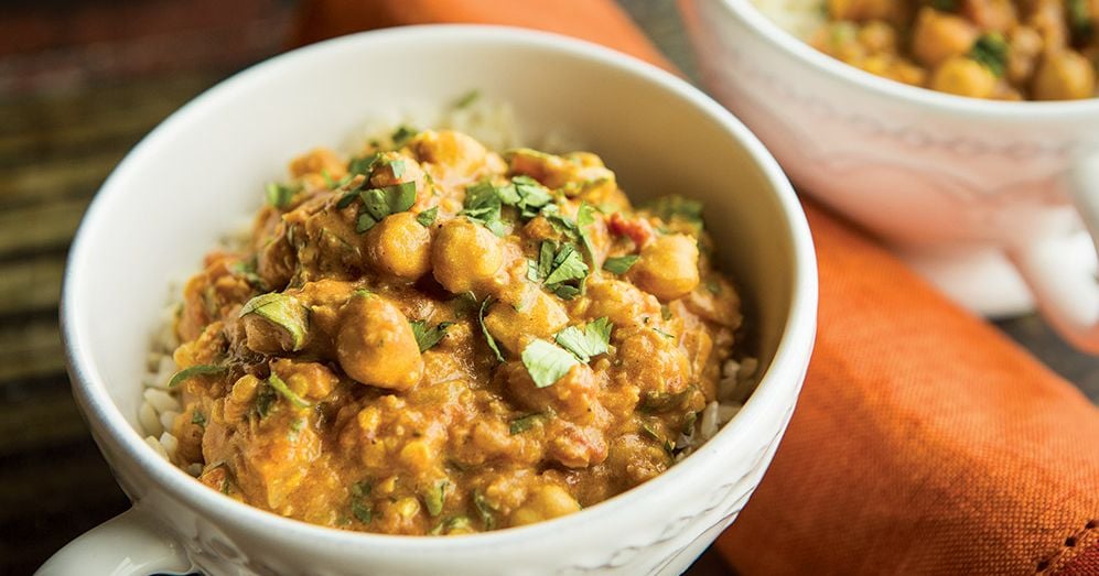 Chickpea and Red Lentil Masala alive magazine