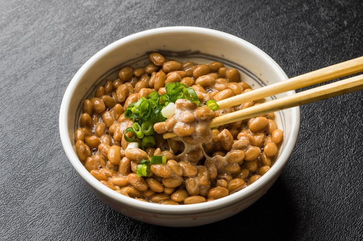 Common natto (the soybean which let you ferment) Japanese foods