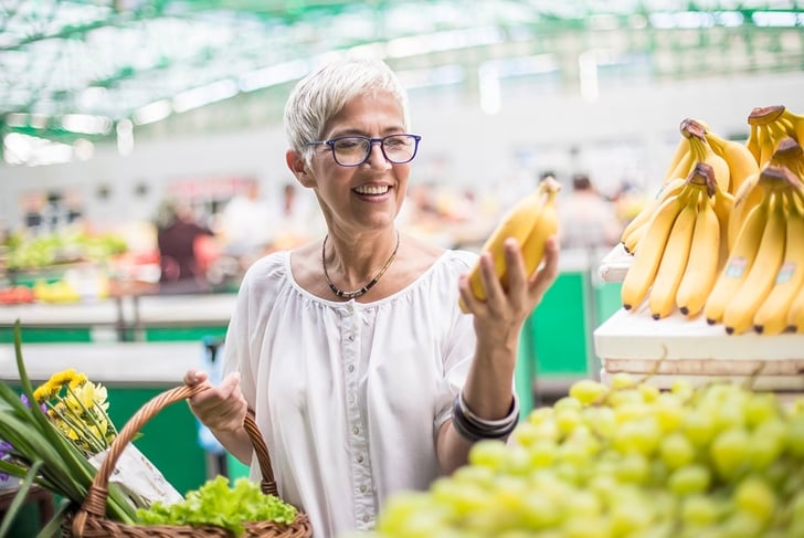 shopping healthy food