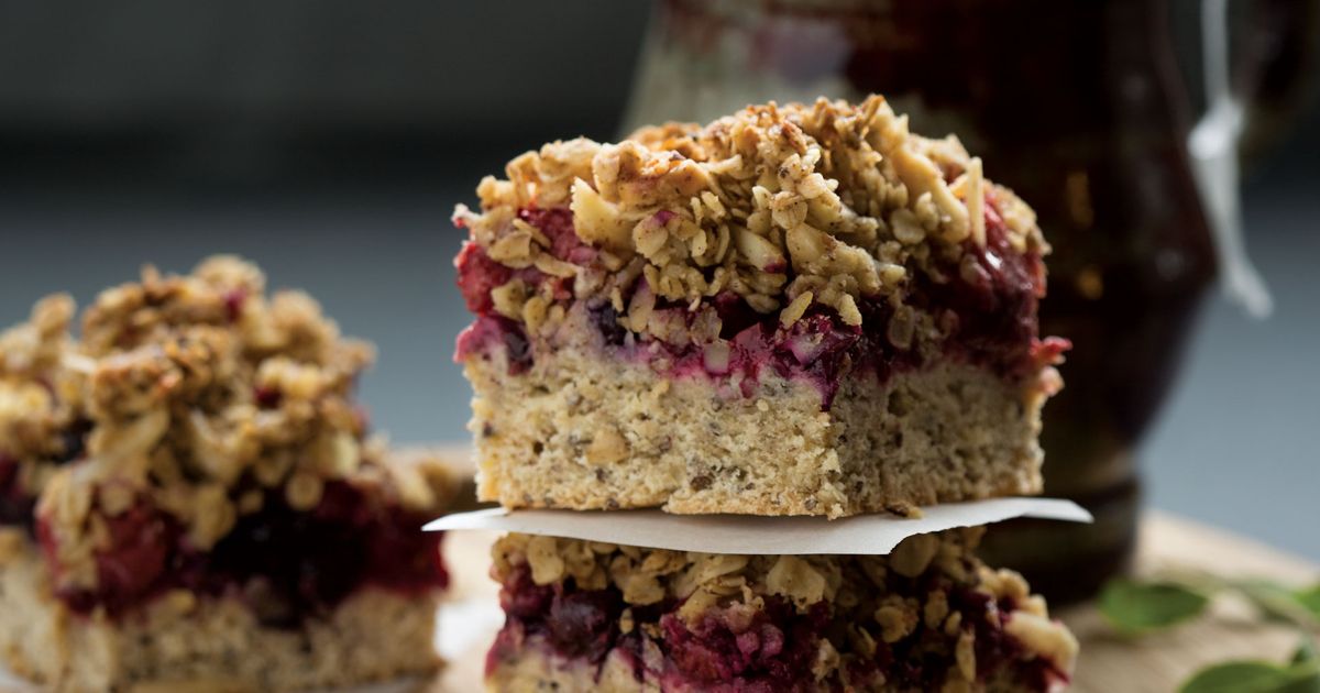 Triple Berry Crumble Bars alive magazine
