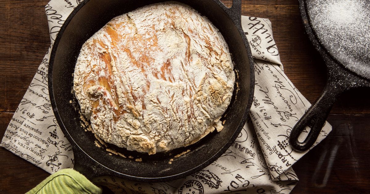 Rustic Oatmeal Soda Bread alive magazine