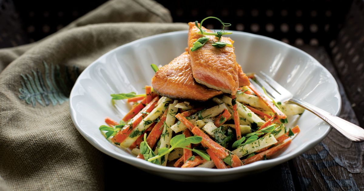 Zesty Kohlrabi Remoulade Salad alive magazine