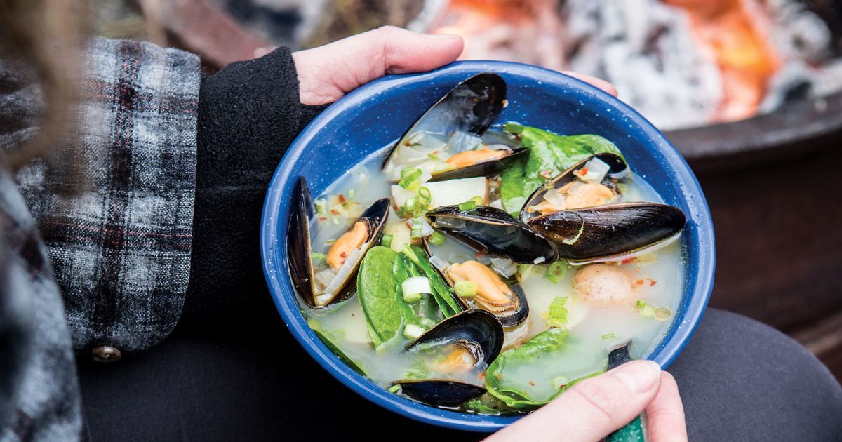 Miso Shellfish Soup alive magazine