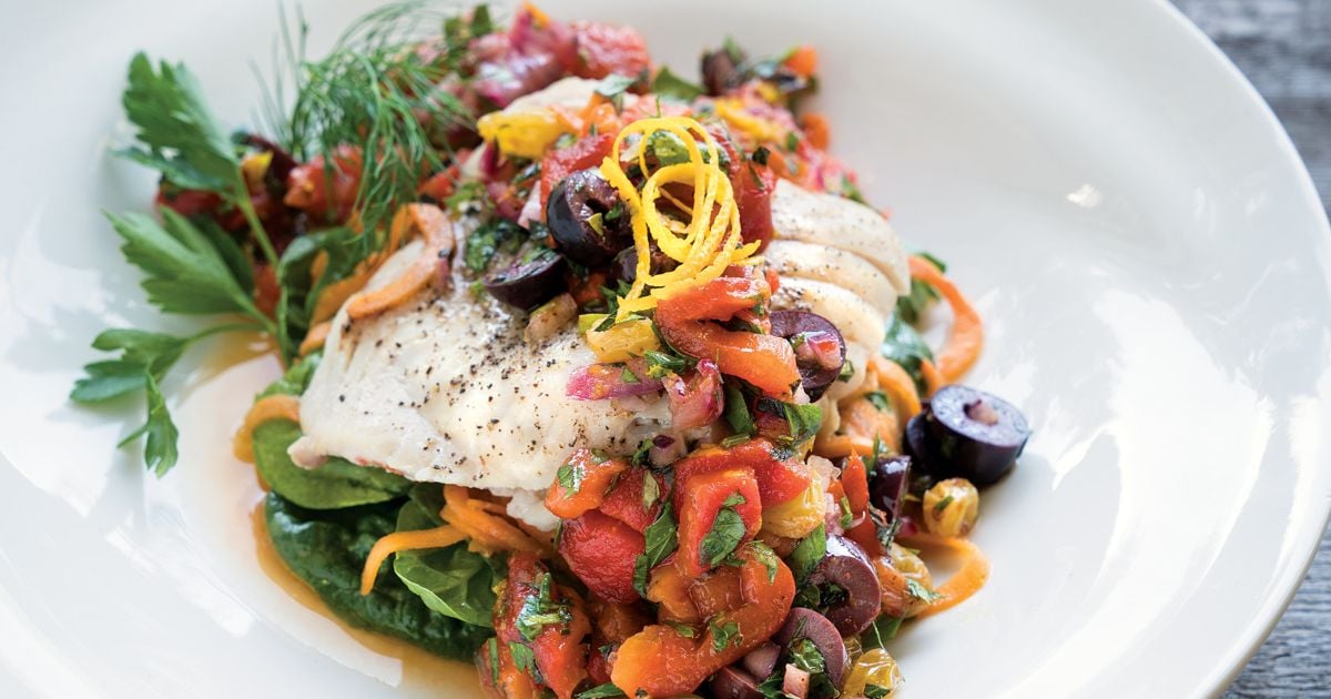 Moroccan Rockfish en Papillote alive magazine