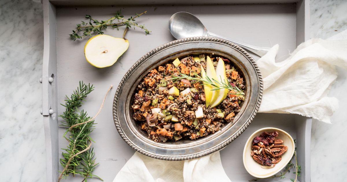 Quinoa Stuffing alive magazine