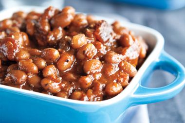 Vegetarian Molasses Baked Beans