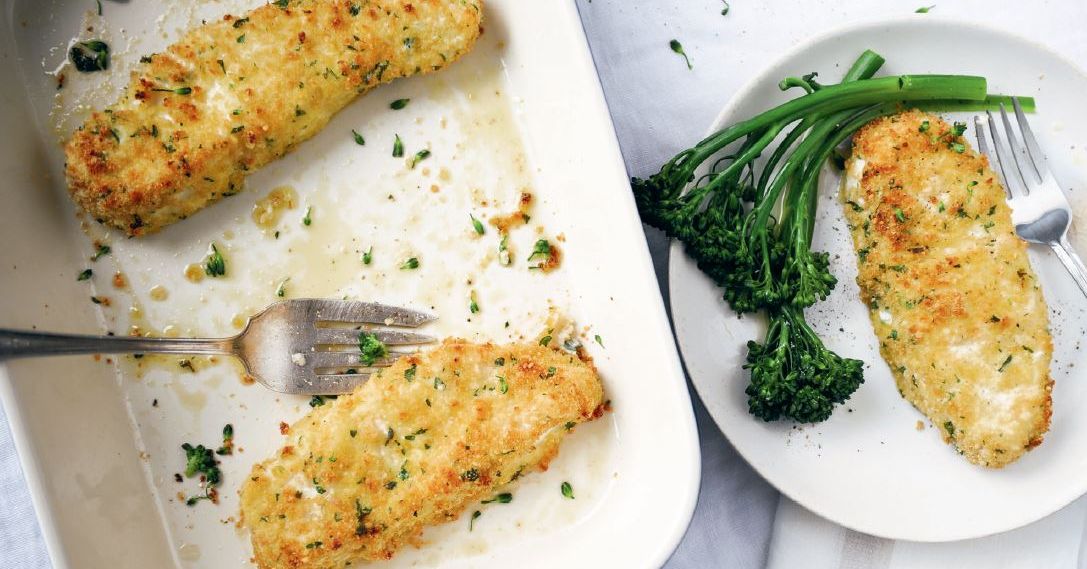 Crispy Panko Hemp Halibut alive magazine