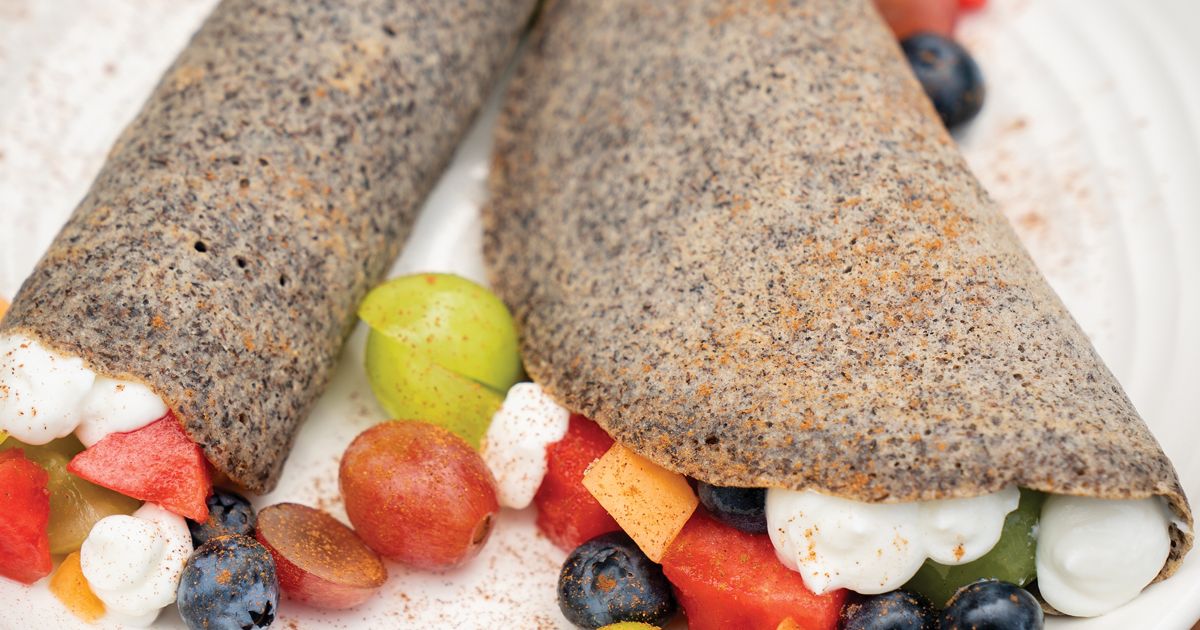 Sweet Buckwheat Crepes alive magazine