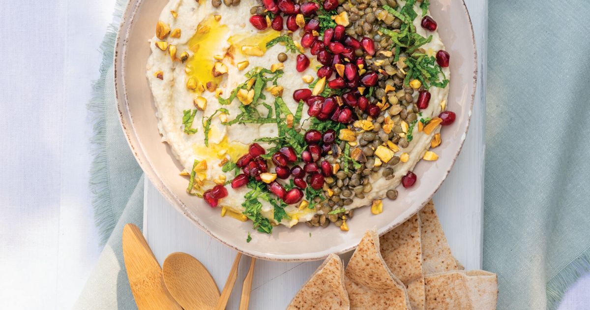 Smoky EggplantMushroom Dip with Lentils alive magazine