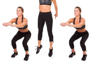 Jump squats