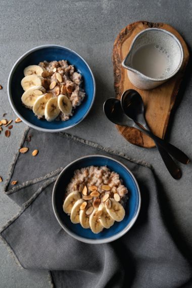 Cardamom and Ginger Scented Farro Breakfast Porridge