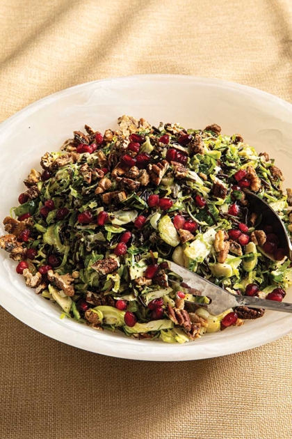 Brussels Sprouts & Wild Rice Salad with Maple Walnut–Pecan Spice ...