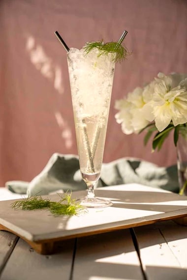 Fennel honey soda