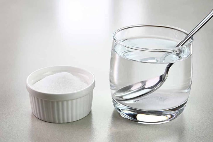 Ear infection remedy saltwater