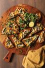 Tandoori Chicken Flatbread with Cilantro Lime Crema