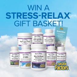 Win a Stress-Relax Gift Basket from Natural Factors!