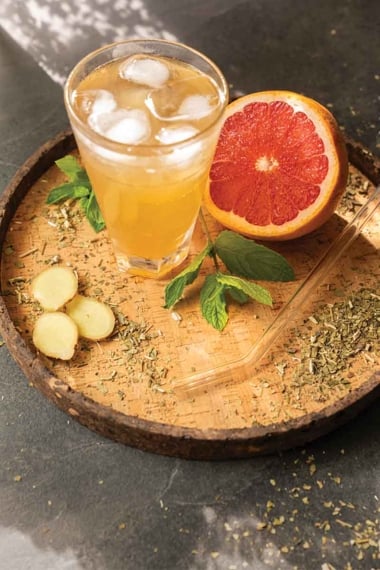 Citrus mate fizz