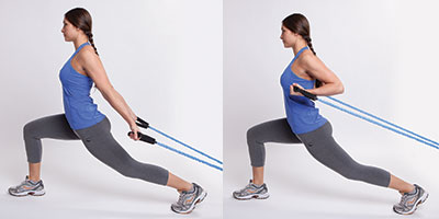 Resistance Band Sprinter's Curls