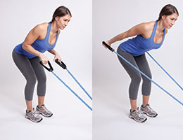 Resistance Band Kickbacks